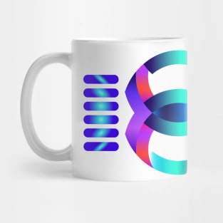 Abstract shape fish Mug